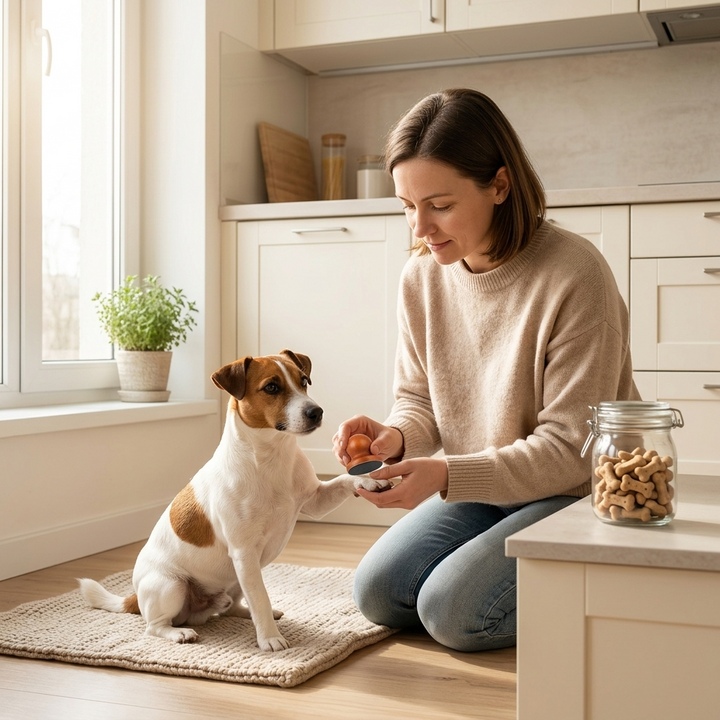 Pawsmooth – Tyst fil för pazurów psa z 3 podkładkami szlifierskimi
