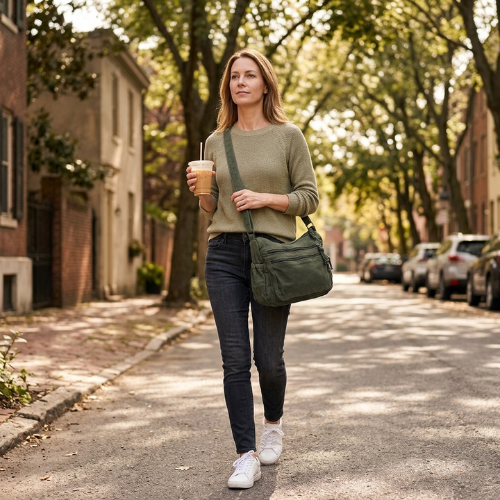 Carvia – Väska Hobo z Prania Canvas på Vad Dag