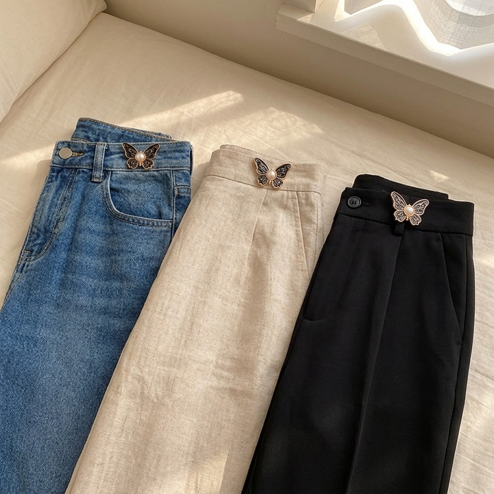 Belluna – Odpinana klamra i form av motyla för lösa jeans