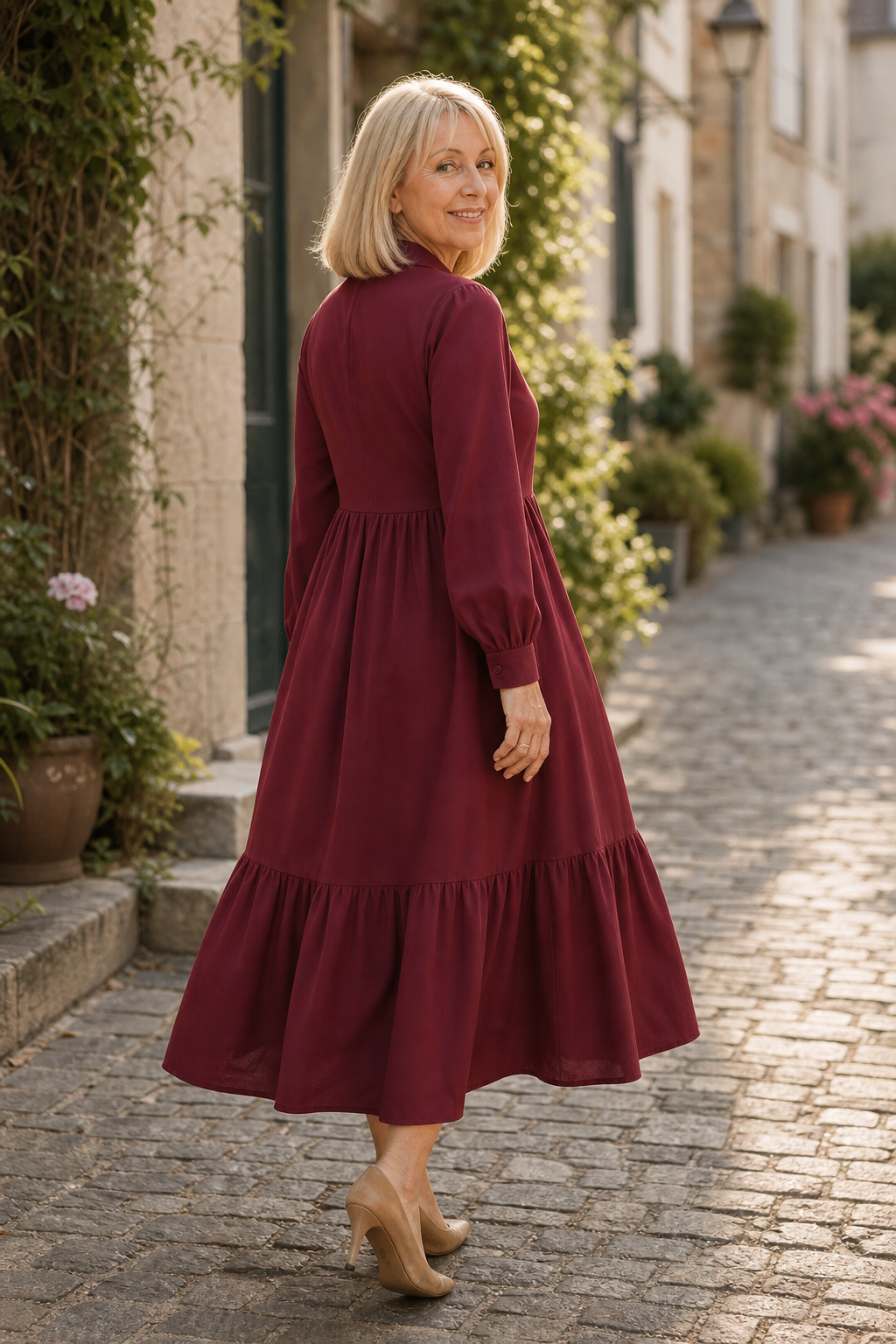 Wearbella – Klänning w luźnym fasonie