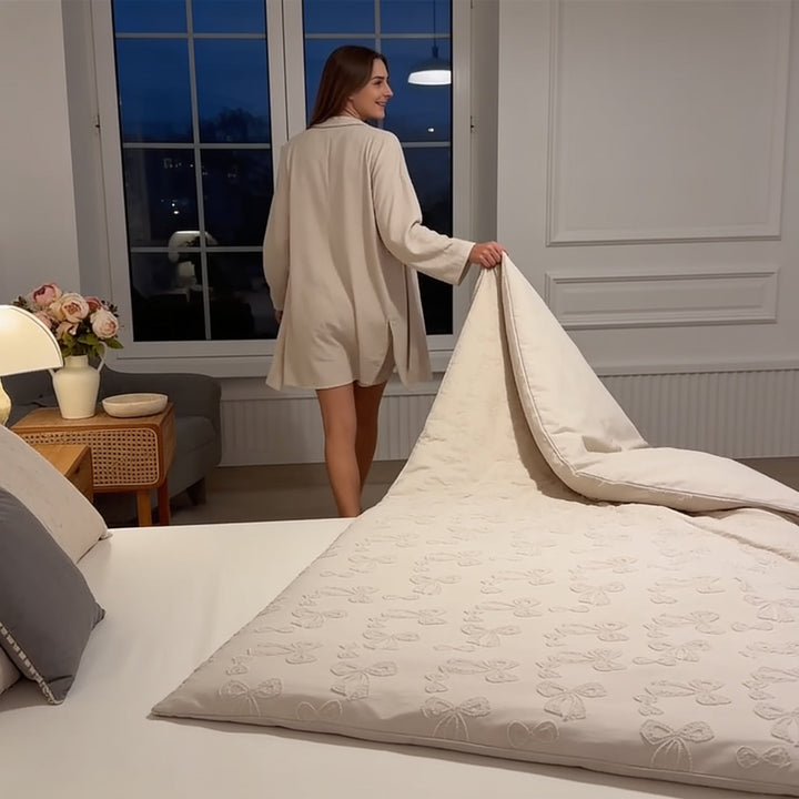 Tuftly – Set poszewek på kołdrę z fakturą tufted