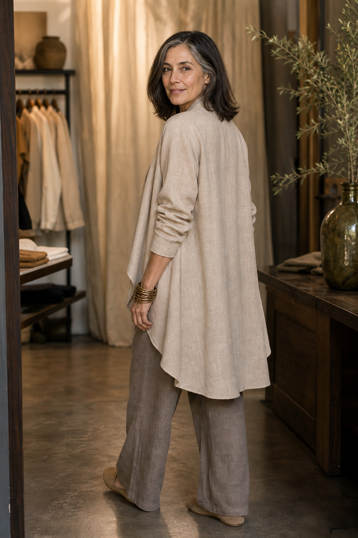Wearbella – Zrelaksowany set marynarki z vida ben w trzech częściach