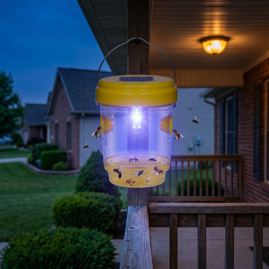 Waspora – Pułapka på osy solarna z LED (2-pack)