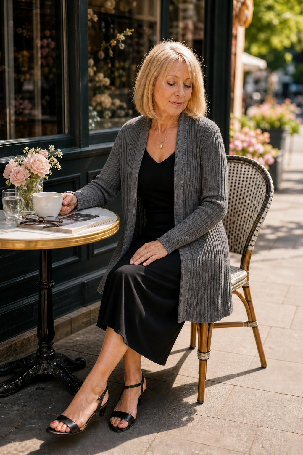 Wearbella – Kofta z otwartym przodem typu waterfall