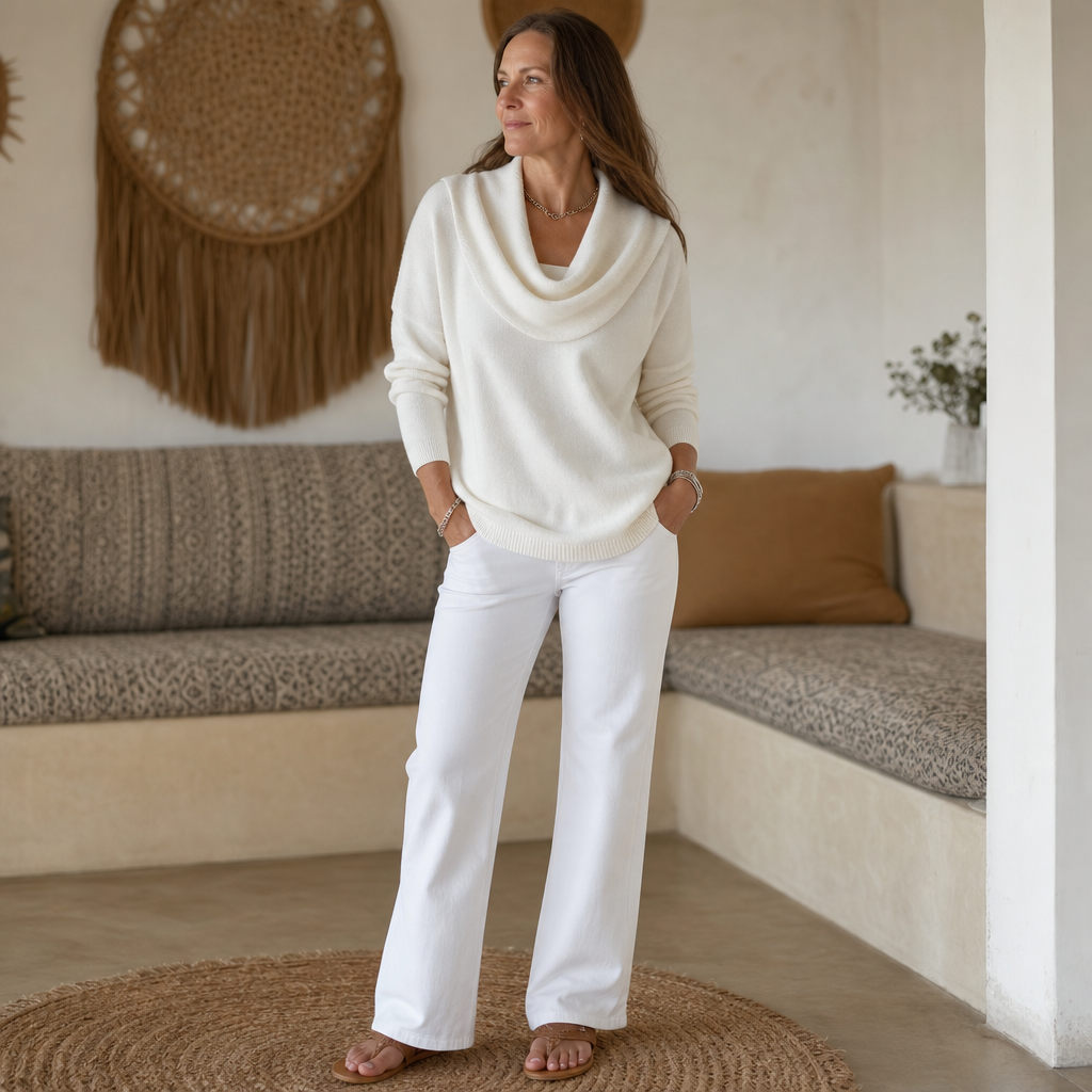 Draveline – Tröja z urringning typu cowl