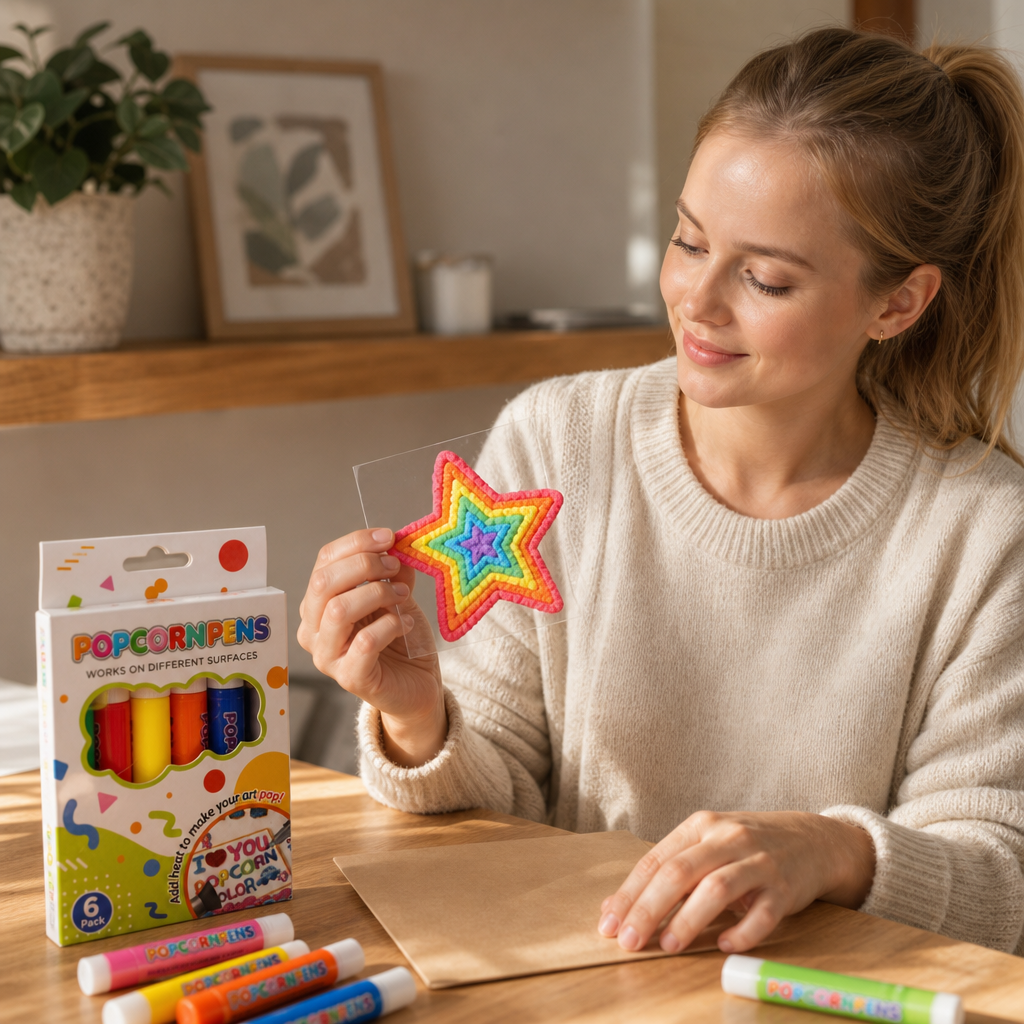 Puffora – Pisaki 3D Puffy aktywowane ciepłem