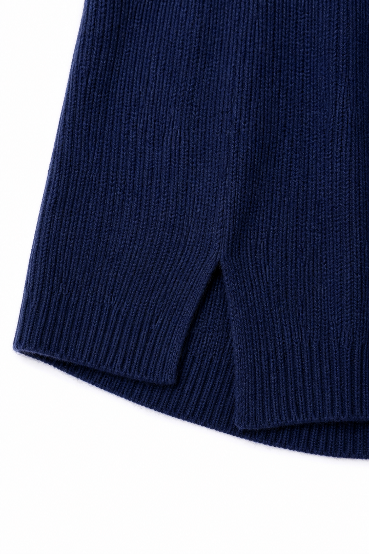 Wearbella – Tröja z urringning w v-ringning i prążkowanym splotem