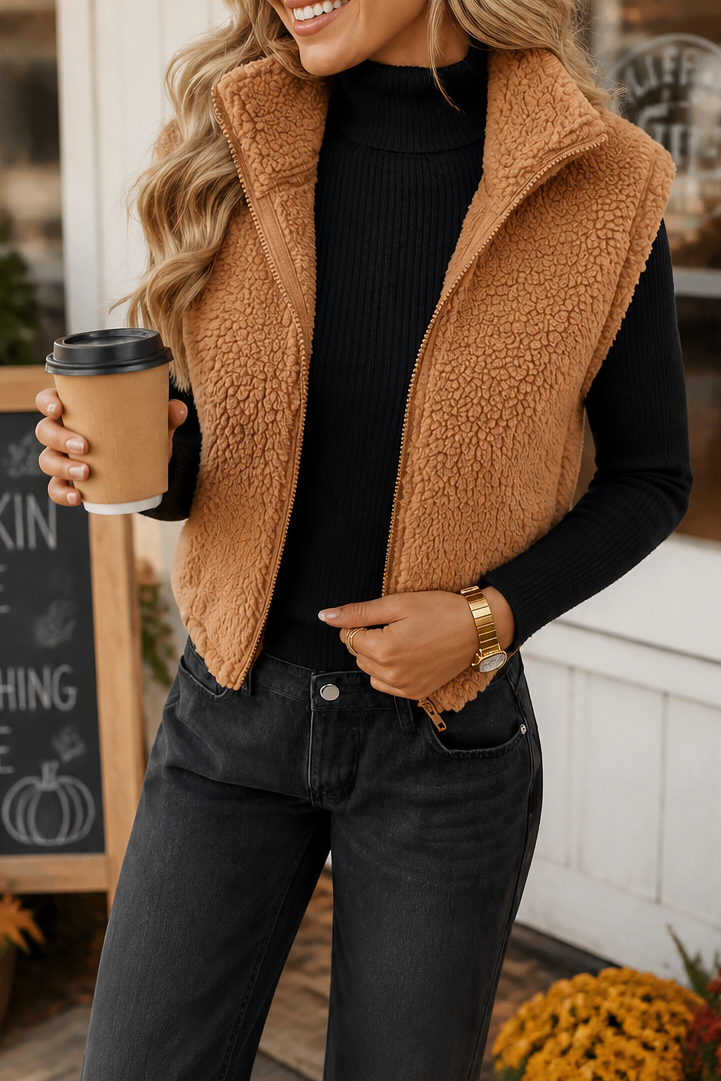 Wearbella – Kamizelka termiczna z kołnierzem