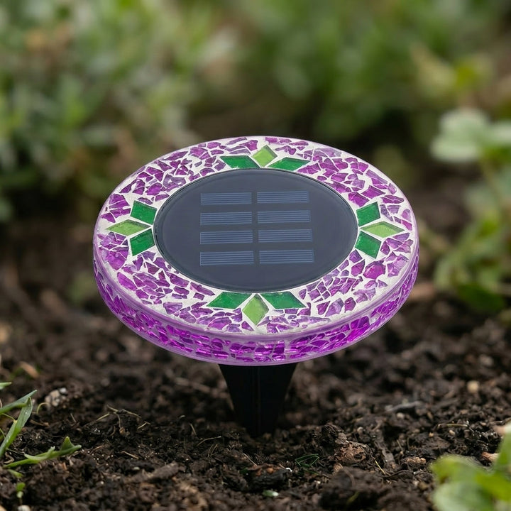 Glowmara – Dekorativa Mozaikowe Słoneczne Lampy Ogrodowe