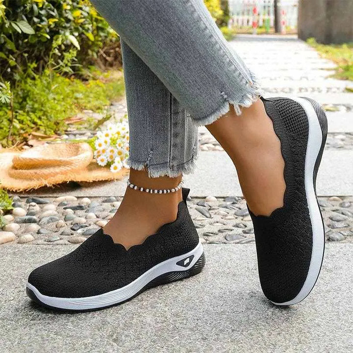 Wavella – Lekkie Skor Slip-On för Gående för kvinnor