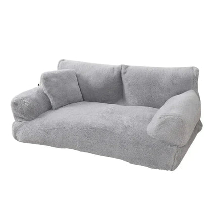 Pawlura – Pluszowa Sofa dla Zwierząt z Praniem Pokrowcem