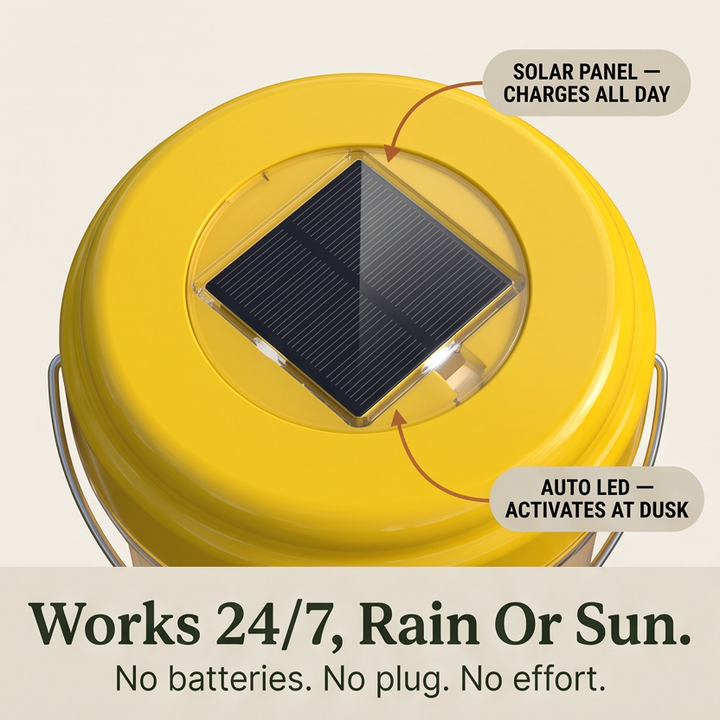 Waspora – Pułapka på osy solarna z LED (2-pack)