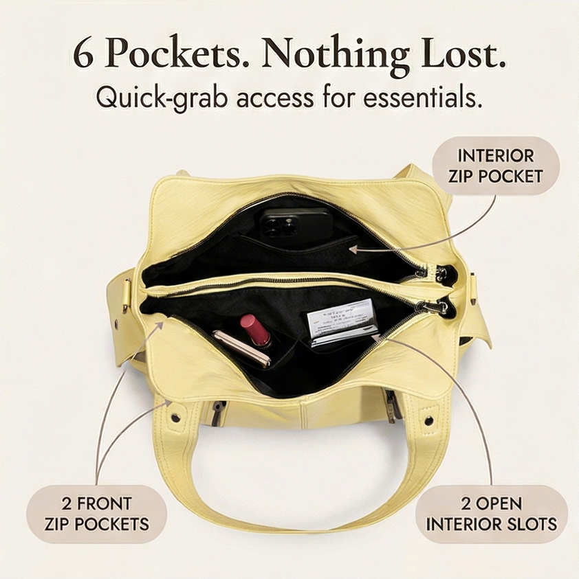 Sovana – Mjuk väska över axeln z paskiem crossbody