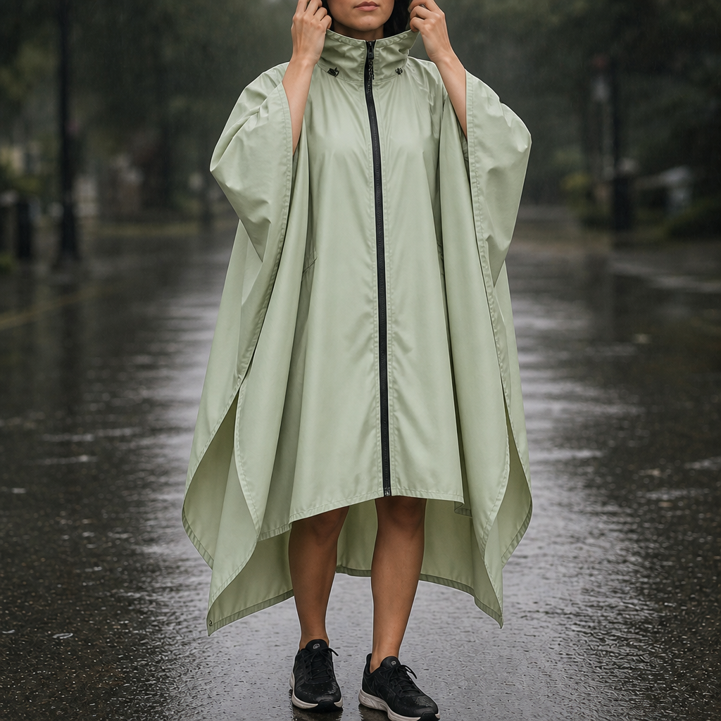Zipdri – Pakowny Poncho Przeciwdeszczowe z Kapturem