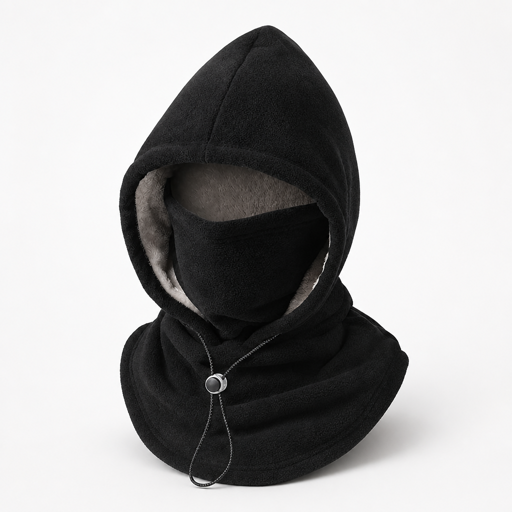 Windora – Balaklava z Fleece, Justerbar, Z Zakryciem Ansikte