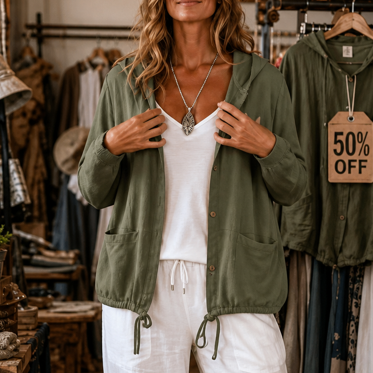 Wearbella – Lätt kurtka z regulowanym kapturem