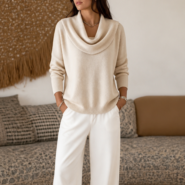 Draveline – Tröja z urringning typu cowl