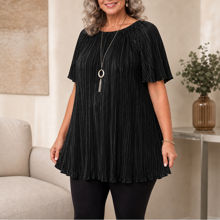 Wearbella – Blus z plisami w szerokim kroju