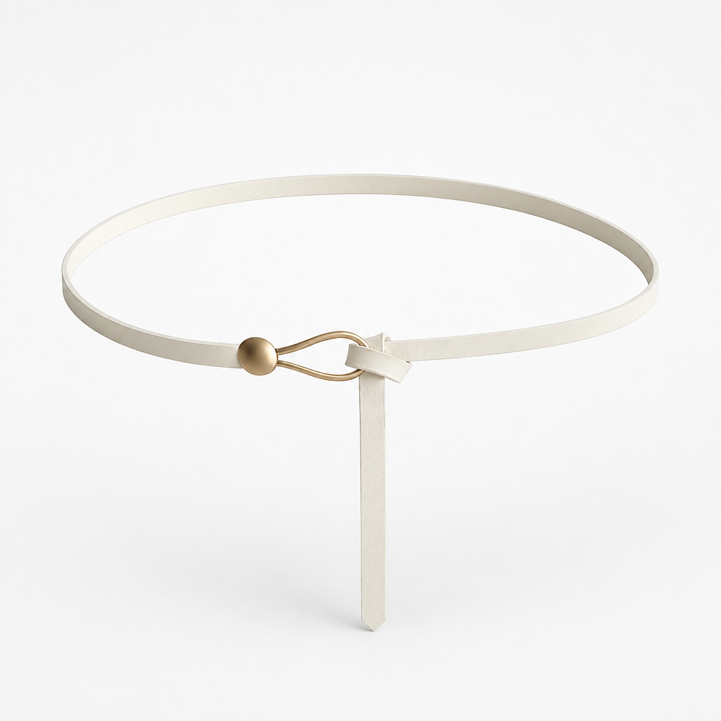 Wearbella – Smukły rem läder z rzeźbioną spänne