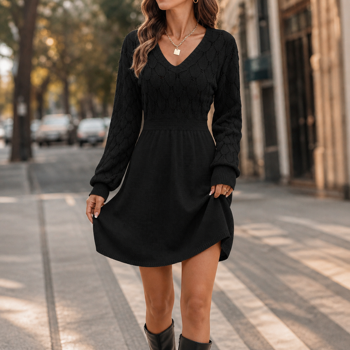 Wearlyn – Klänning Tröja A-Linia