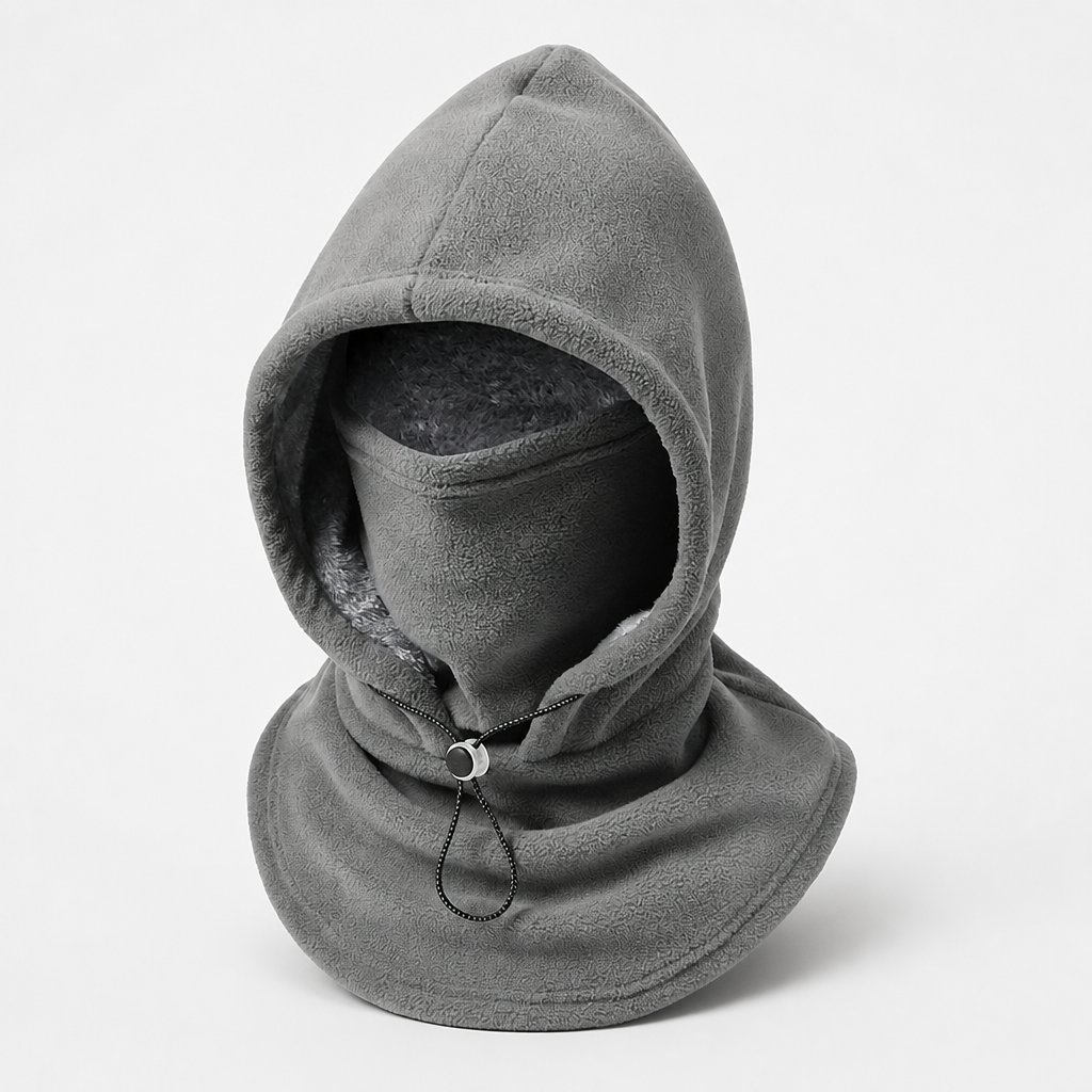 Windora – Balaklava z Fleece, Justerbar, Z Zakryciem Ansikte