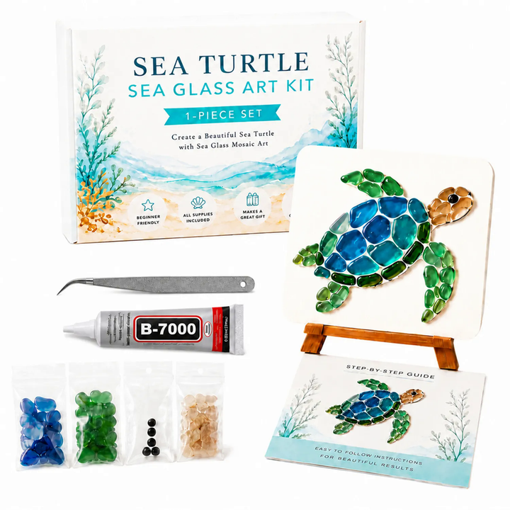 Tideglass – Set mozaiki z morskiego szkła