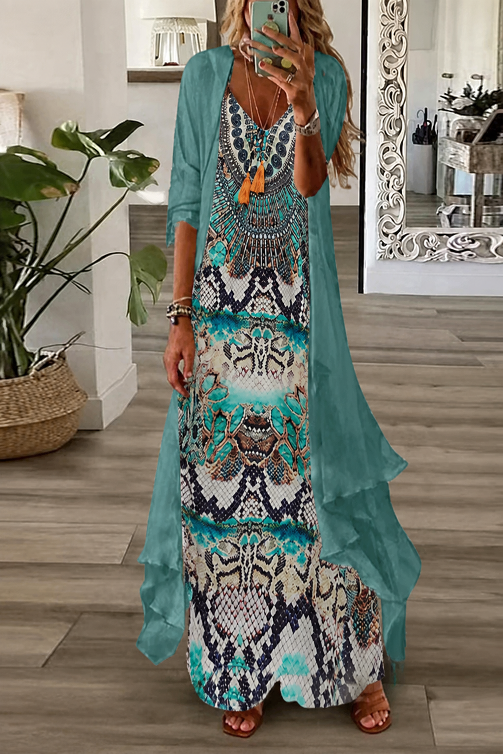 Wearbella – Set klänningar maxi i narzutki