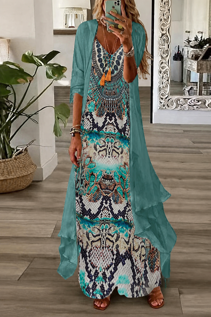 Wearbella – Set klänningar maxi i narzutki