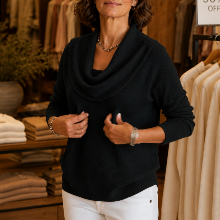 Draveline – Tröja z urringning typu cowl