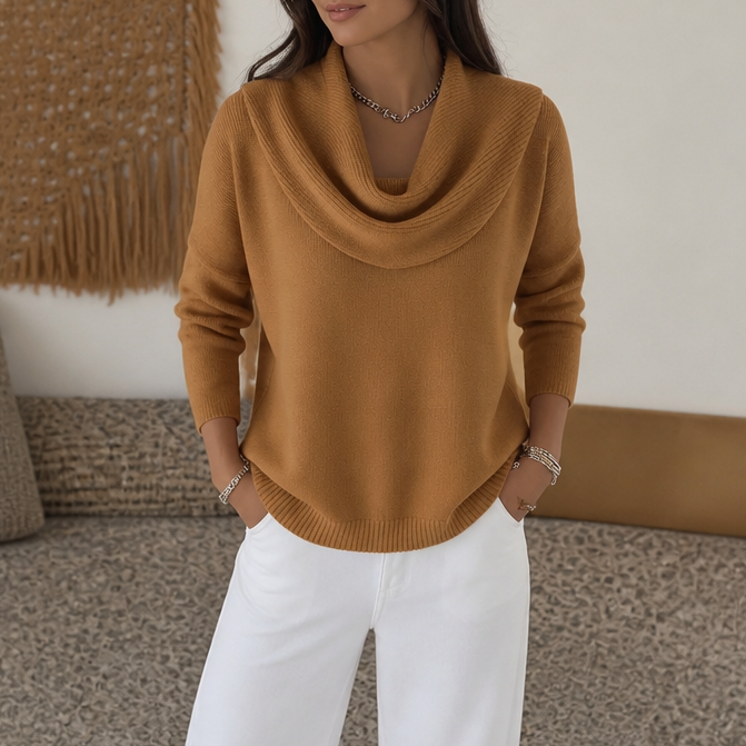Draveline – Tröja z urringning typu cowl
