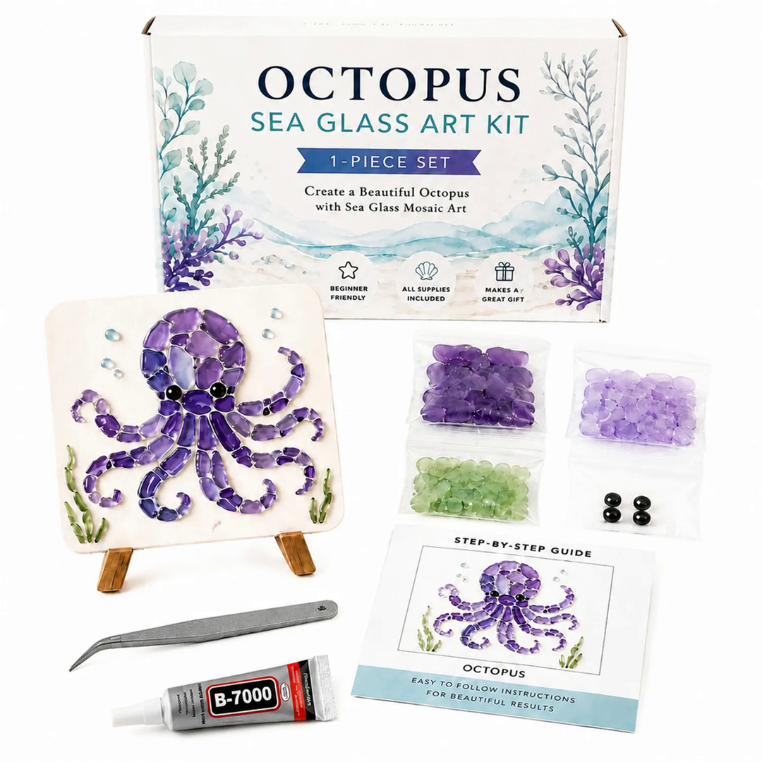 Tideglass – Set mozaiki z morskiego szkła