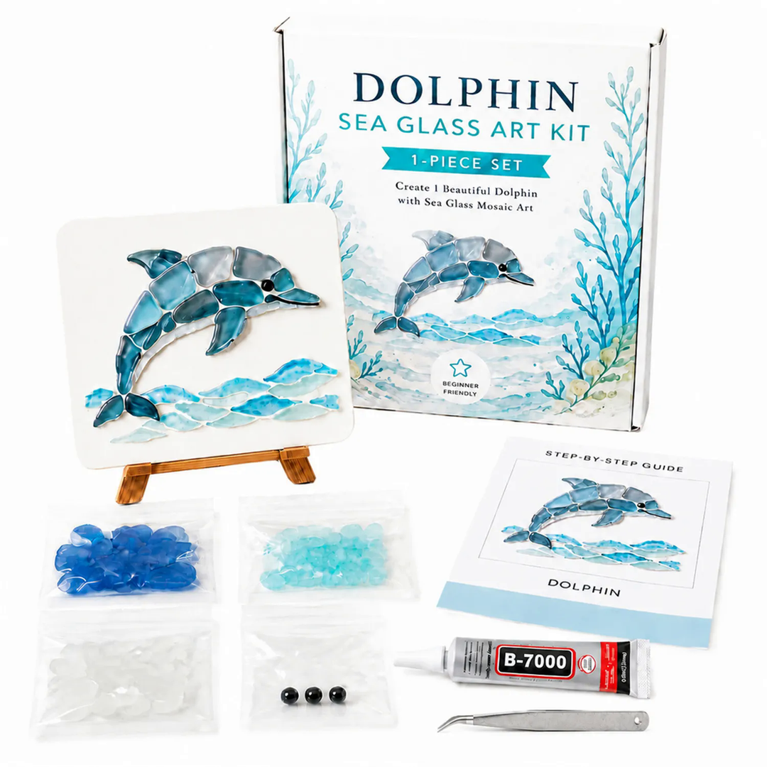 Tideglass – Set mozaiki z morskiego szkła