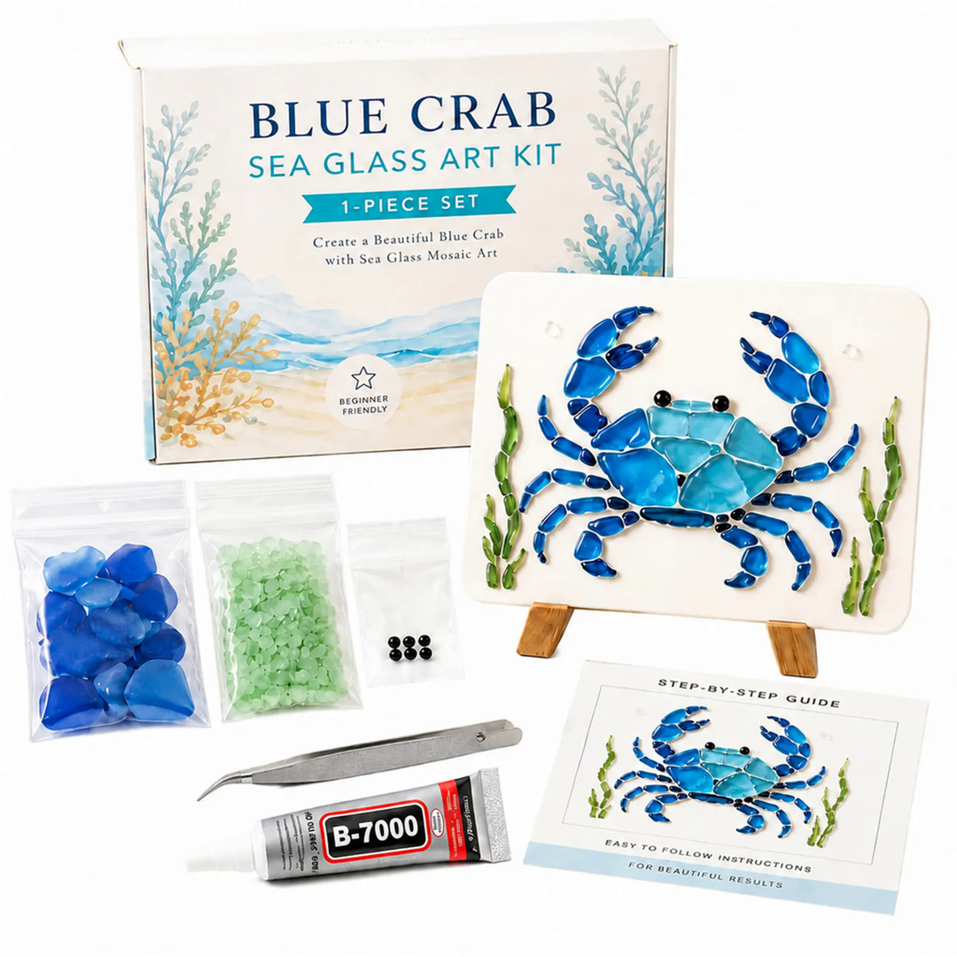 Tideglass – Set mozaiki z morskiego szkła