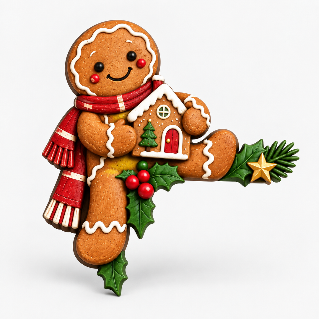 Peekaboo Noel – Dekoracja narożna drzwi świątecznych