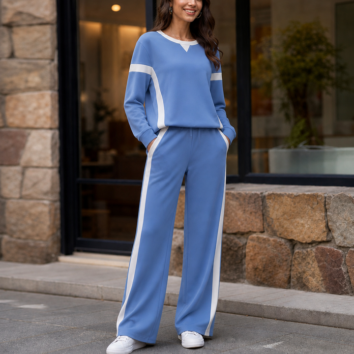 Lunessa – Set dresowy z vida ben w kontrastowe band