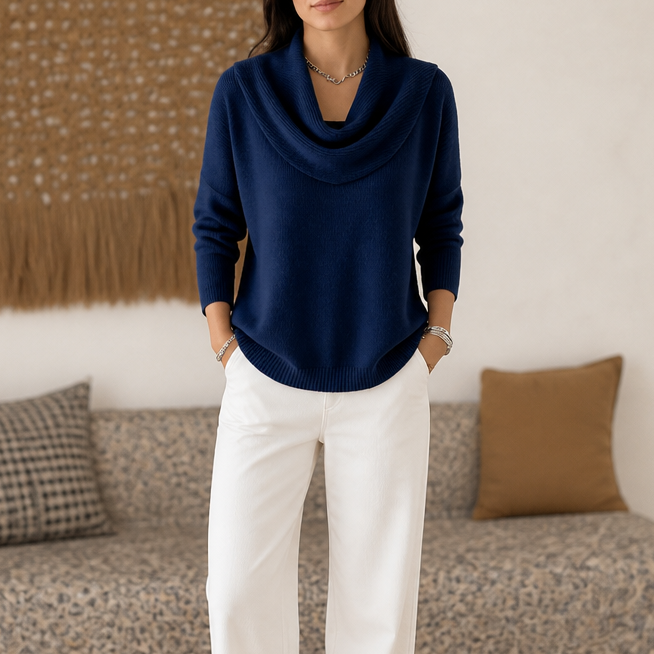 Draveline – Tröja z urringning typu cowl