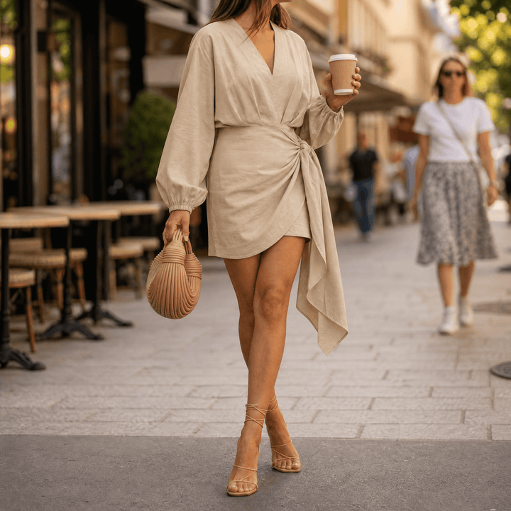 Velara – Klänning z ręKaffemi kimono för kvinnor
