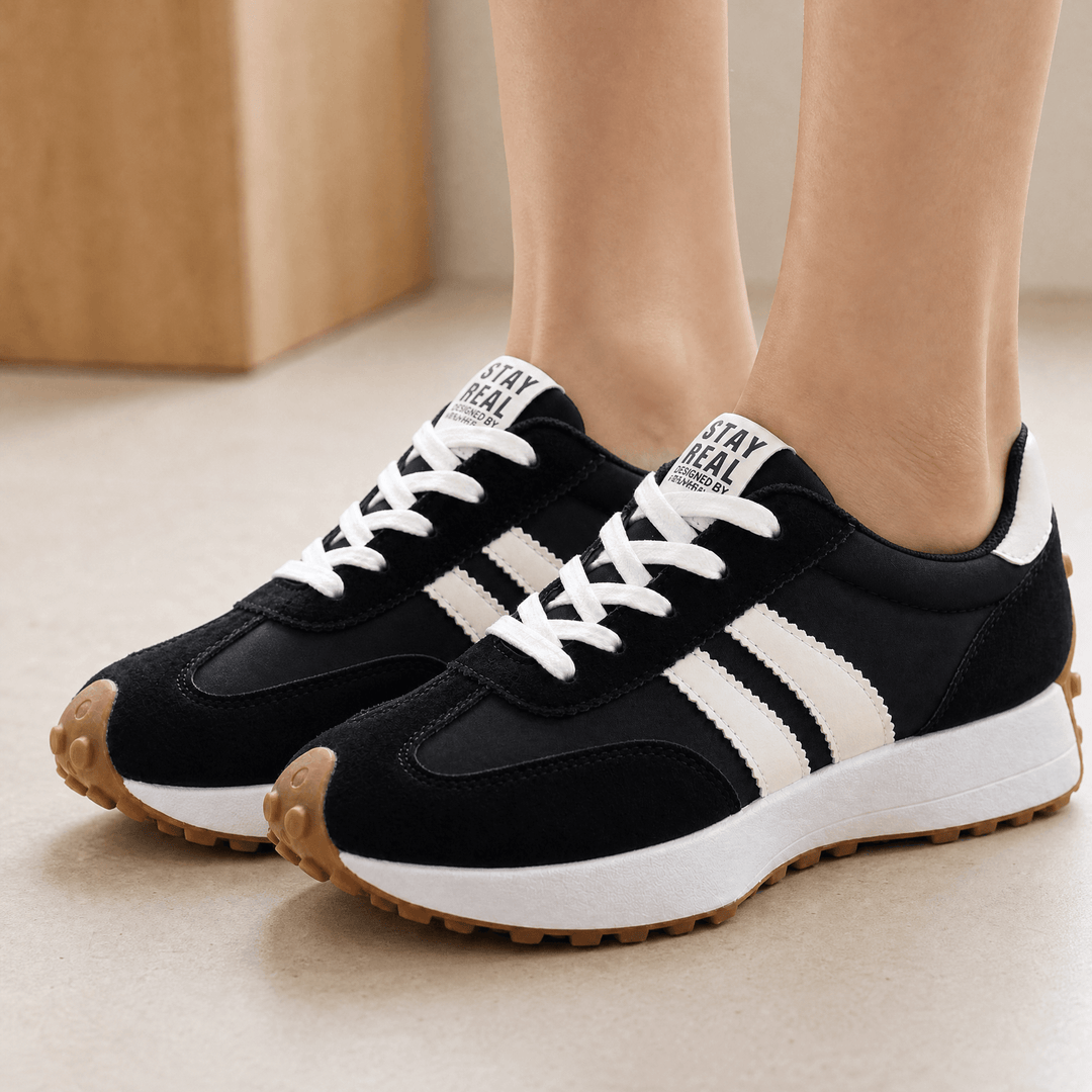 Velora - Retro mocka sneakers dla komfort hela dagen