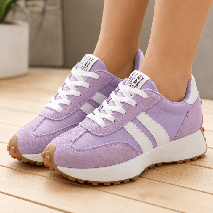 Velora - Retro mocka sneakers dla komfort hela dagen
