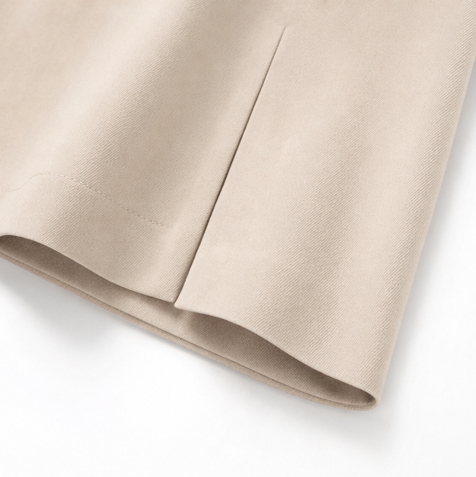 Velora – Byxor culottes z wiązaniem framtill, vida ben, längd knähöga